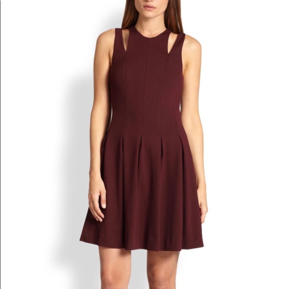 Rebecca Taylor dress in burgundy
